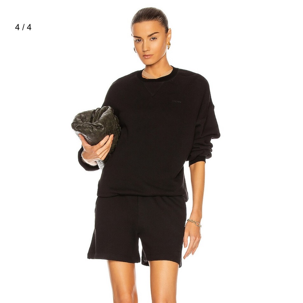 SABLYN Jules black sweat shorts
